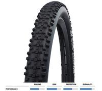Schwalbe Smart Samoa Performance 27.5´´ X 2.10 Rigid Mtb Tyre Brown 27.5´´ x 2.10 27.5´´ x 2.10 Black
