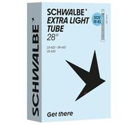 Schwalbe Bicycle Inner Tube SCV15-EL Extra Light 23/28-622/630 IB Black 60 mm