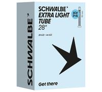 Schwalbe Bicycle Inner Tube SCV17-EL Extra Light 28/44-622 IB Black 50 mm