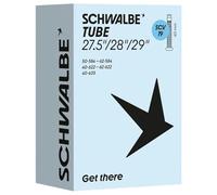 Schwalbe SCV19 Clik Valve Inner Tube - 27.5" - Black / 27.5" / 2.0" / 2.4" / 40mm Valve / Clik Valve