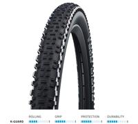 Schwalbe Bicycle Rapid Rob K-Guard Tyre Black / White - 26 Inch X 2.25 Inch