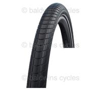 Schwalbe Tyres: Big Apple Performance RaceGuard Endurance Compound Rigid in Black/Reflex 26 x 2.15"-BLACK NONE-26 X 2.15"