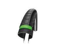Schwalbe Big Apple Plus Performance Line Twin Skin Green Guard Endurance Wired Tyre - Reflex Black, 26 x 2.15 Inch