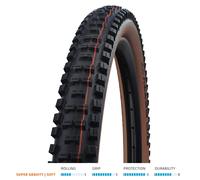 Schwalbe Big Betty Evo S / Gravity TLE Fold Tyres Black / Bronze - 29 X 2.40