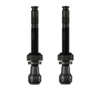 Schwalbe Clik Valve Tubeless Schrader Valves - 80mm - Black / 80mm Valve