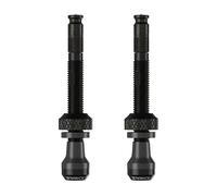 Schwalbe Clik Valve Tubeless Valve Set - 2 x 40 mm Bicycle Valve - Innovation for Easy Tyre Inflation - Tubeless Conversion
