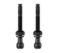 Schwalbe Clik Valve Tubeless Valve Set - 2 x 80 mm Bicycle Valve - Innovation for Easy Tyre Inflation - Tubeless Conversion