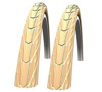 Schwalbe Delta Cruiser 26" x 1 3/8" Mountain Bike Tyres - Cream (Pair)