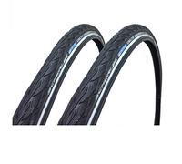 Schwalbe Delta Cruiser 700 x 28c Hybrid Bike Tyres - Black (Pair)