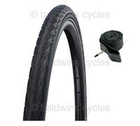 Schwalbe Delta Cruiser Plus PunctureGuard E-25 SBC Compound Wired 700c Hybrid Tyre Black Reflex