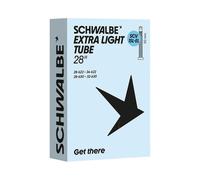 Schwalbe Bicycle Inner Tube SCV15L-EL Extra Light 28/34-622/630 IB Black 50 mm