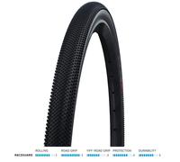 Schwalbe G-One Allround Performance Tyre - 700c 38mm Black | Tyres