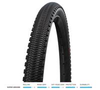 Schwalbe G-One Overland Evo Super Ground Folding TLE - Black 700x45c