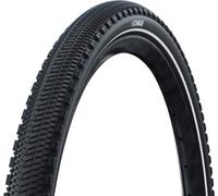 Schwalbe G-One Overland Performance RaceGuard ADDIX Green Tubeless Ready 700c Gravel Tyre Black/Reflex