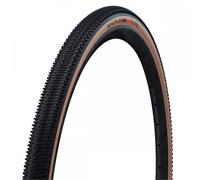 Schwalbe G-One R Pro Super Race Evo V-Guard TLR Folding Gravel Tyre - 700c - Black / Tan / 700c / 45mm / Folding / Tubeless