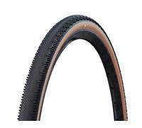 Schwalbe G-One RS Pro Evo Addix Race TLR Gravel Tyre - Black / Transparent