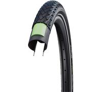 Schwalbe Marathon Reflective GreenGuard Wired 700c Hybrid / E-Bike Tyre Black