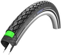 Schwalbe Green Marathon Reflective Wired Tyre Black