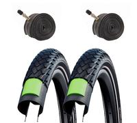 SCHWALBE GREEN MARATHON Road Bike Tyres MULTIPLE SIZES + TUBES - FAST UK STOCK