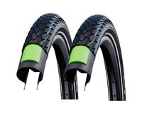SCHWALBE GREEN MARATHON Road Bike Tyres MULTIPLE SIZES + TUBES - FAST UK STOCK