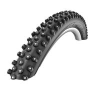 Schwalbe Unisex's ICE SPIKER PRO Perf, RaceGuard Tyres, Black, 54-559, 26 x 2.1 cm, Cicli Bonin_002656