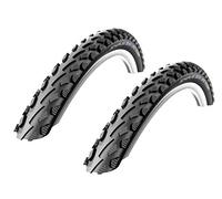 Schwalbe Land Cruiser B394D 50-559 Bicycle Tyres 26 x 1.9 Black Kevlar Set of 2