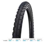 Schwalbe Land Cruiser Plus Puncture Guard Tyre (28 x 2.15 inch) Size: