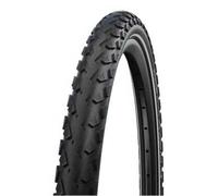 Schwalbe Land Cruiser Plus PunctureGuard TwinSkin Green Compound Tyre, Black/Reflective, 55-622 (28x2.15)