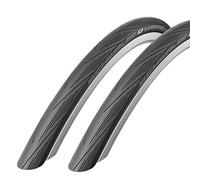 Schwalbe Lugano 700 x 23c Road Bike Tyres 2016 - Black (Pair)