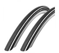 Schwalbe Lugano 700 x 25c Road Bike Tyres (Pair) - White