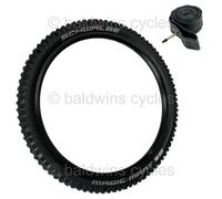 Schwalbe Tyres: Addix Magic Mary BikePark (Wired)-BLACK -26X2.35