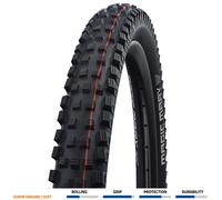 Schwalbe Magic Mary Super Trail HS 447 Trail Tubeless Easy Folding Tyre Black - 29x2.25