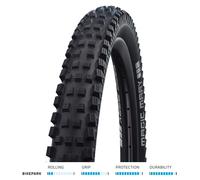 Schwalbe Magic Mary Addix Performance Tubeless 27.5´´ X 2.40 Mtb Tyre Black 27.5´´ x 2.40