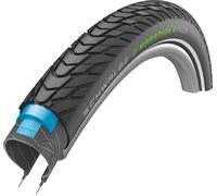 Schwalbe Unisex's Marathon E-Plus Perf, Smart DualGuard, TwinSkin Tyres, Black, 37SW622MEPZR