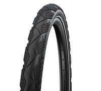 Schwalbe Marathon Efficiency Super Race V-Guard Folding Tyre, Black/Reflective, 40-622 (28x1.50 700x38C)