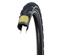 Schwalbe Marathon Efficiency Super Race V-Guard Folding Tyre, Black/Reflective, 50-622 (28x2.00)