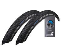 Schwalbe Marathon Plus 47-406 SmartGuard Clincher Tyres 20 x 1.75 Inches Set of 2