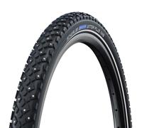 Schwalbe Marathon Winter Plus Smart Guard 28´´ X 1.375 Rigid Urban Tyre Black 28´´ x 1.375 28´´ x 1.375 Black
