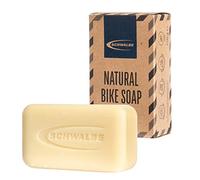 Schwalbe Natural Bike Soap - Biodegradable Bike Cleaner Bar - 100 Washes, Vegan, Microplastic-Free, Gentle on Paintwork & Tyres - High-Foaming Solid Soap for Efficient Bicycle Cleaning