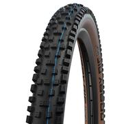 Schwalbe Nobby Nic Addix SpeedGrip Super Ground TL-Easy Folding Tyre - 26" - Black / Bronze / 26" / 2.4" / Folding / Tubeless