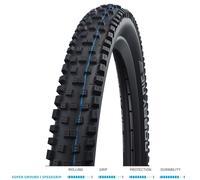 Schwalbe Nobby Nic S/Ground SpGrip TLE 27.5x2.40 Fold cycle bike tyre