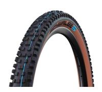 Schwalbe Nobby Nic Twinskin Addix Green Tubeless 27.5´´ X 2.40 Mtb Tyre Brown 27.5´´ x 2.40 27.5´´ x 2.40 Black / Bronze