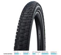 Schwalbe Pick-up Super Defense Addix-e 16´´ X 2.15 Rigid Urban Tyre Silver 16´´ x 2.15