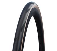 Schwalbe Pro One TLE Addix-Race Evolution V-Guard Super Race Folding Road Tyre - 700c - Black / Classic (Tan Wall) / 700c / 28mm / Tubeless / Folding