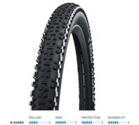 Schwalbe Rapid Rob K-Guard Lite Skin Wired 26" MTB Tyre White