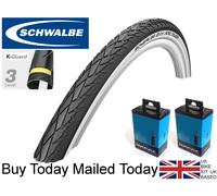 Schwalbe Road Cruiser 700 x 35c White Wall Tour Hybrid Retro K-Guard Tyres