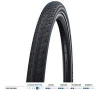 Schwalbe: Road Cruiser Plus - Black - 26 1.75