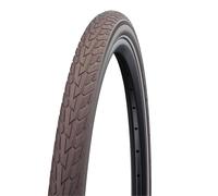 Schwalbe Road Cruiser Reflex K-Guard Bicycle Cycle Bike Tyres Coffee - 28 X 1.75