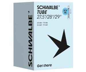 Schwalbe SCV19L Bicycle Inner Tube 54/75-584/622 IB 40 mm