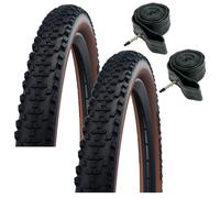 Schwalbe SMART SAM 26 x 2.10 BRONZE WALL Mountain Bike TYRE s TUBE s